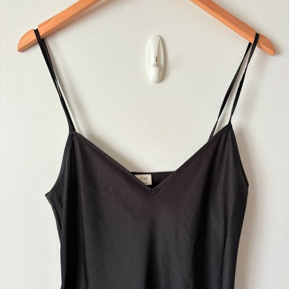 Aritzia Wilfred Mini Only Slip Dress Black Size Small - Picture 7 of 11